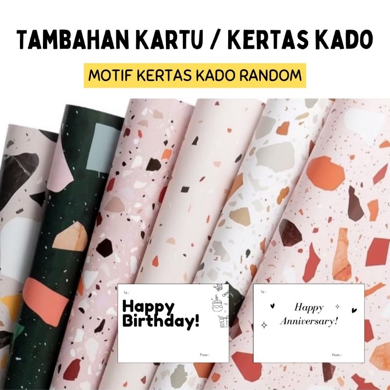 

TAMBAHAN Kertas Kado Kartu Ucapan Ulang Tahun Anniversary