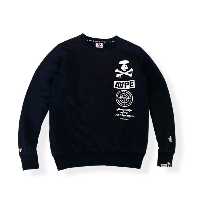 AAPE® By Abathing Ape APUNVS Crewneck Tee ( Second / Bekas )