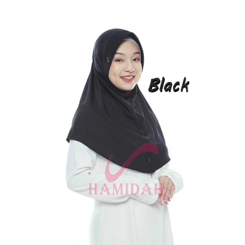 (ORI) Hijab Bergo Hamidah/Hijab Sport/Kerudung Olahraga/Hijab Instan