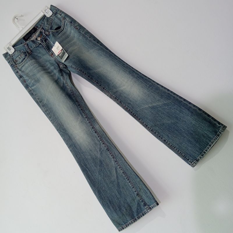 LYNT FASHION CELANA JEANS PANJANG CUTBRAY || JEANS WANITA WIDE LEG KOREAN STYLE || CELANA LEVIS PANJ