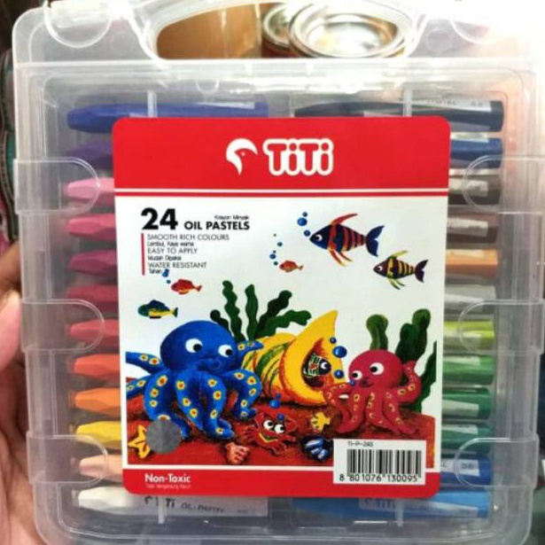 

KODE A24Q Crayon Asli TiTi 24 Warna dan TiTi 36 Warna