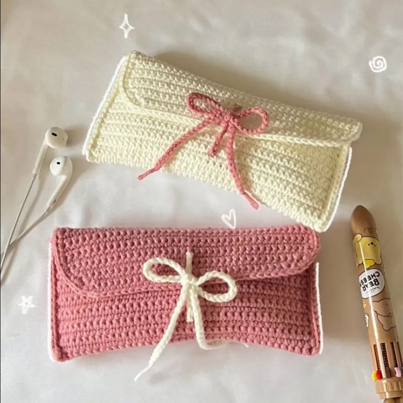 

kariyarin | crochet pencil case tempat alat tulis