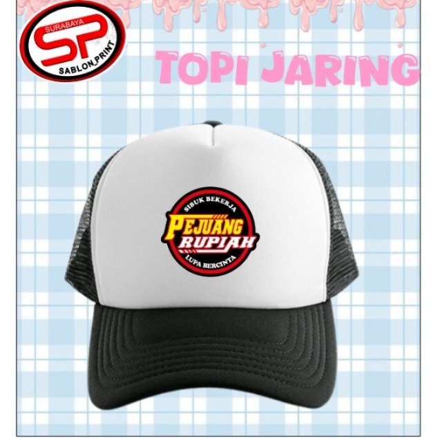 TOPI JARING PEJUANG RUPIAH LUPA BERCINTA