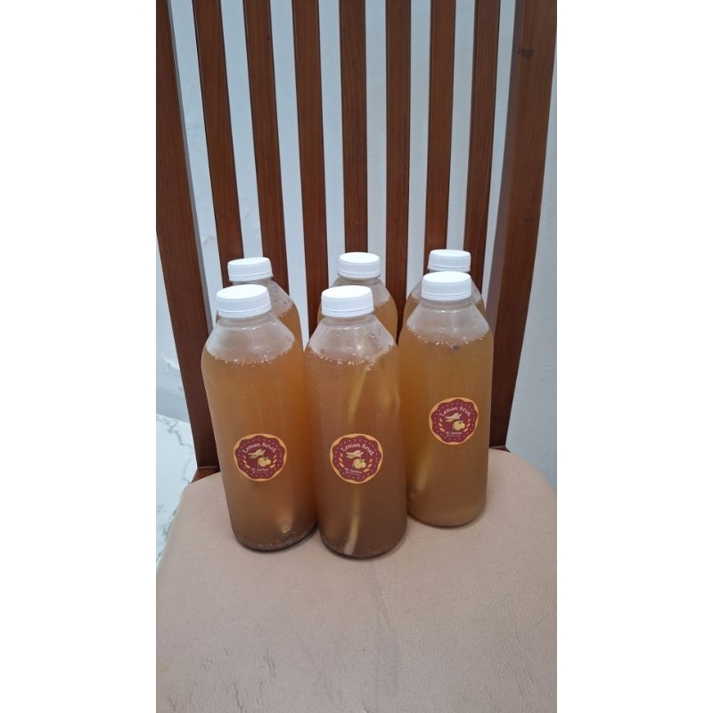 

lemon sereh minuman homemade kemasan 1L