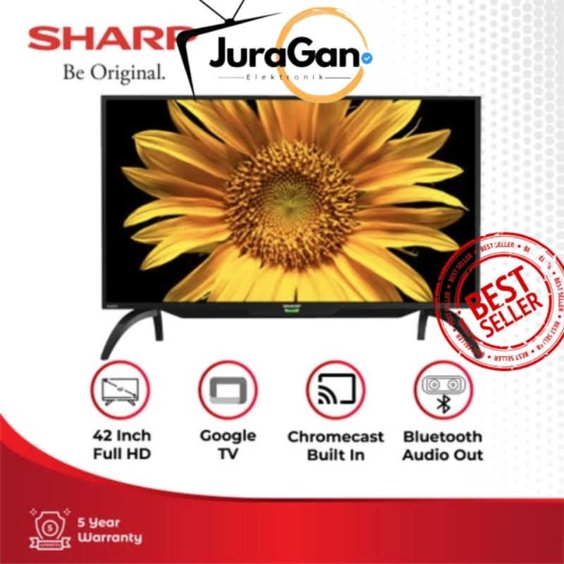 Sharp SMART TV GOOGLE TV 42 INCH 2T-C42EG1I