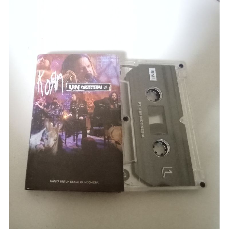 Kaset Pita Korn - MTV unplugged - metal
