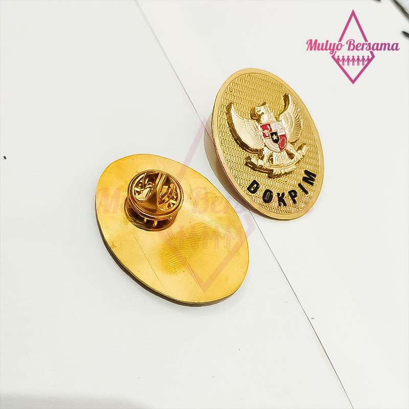 Pin Bros Model Oval Dokpim Garuda Pin Dokpim Oval Garuda - Mulyo Bersama