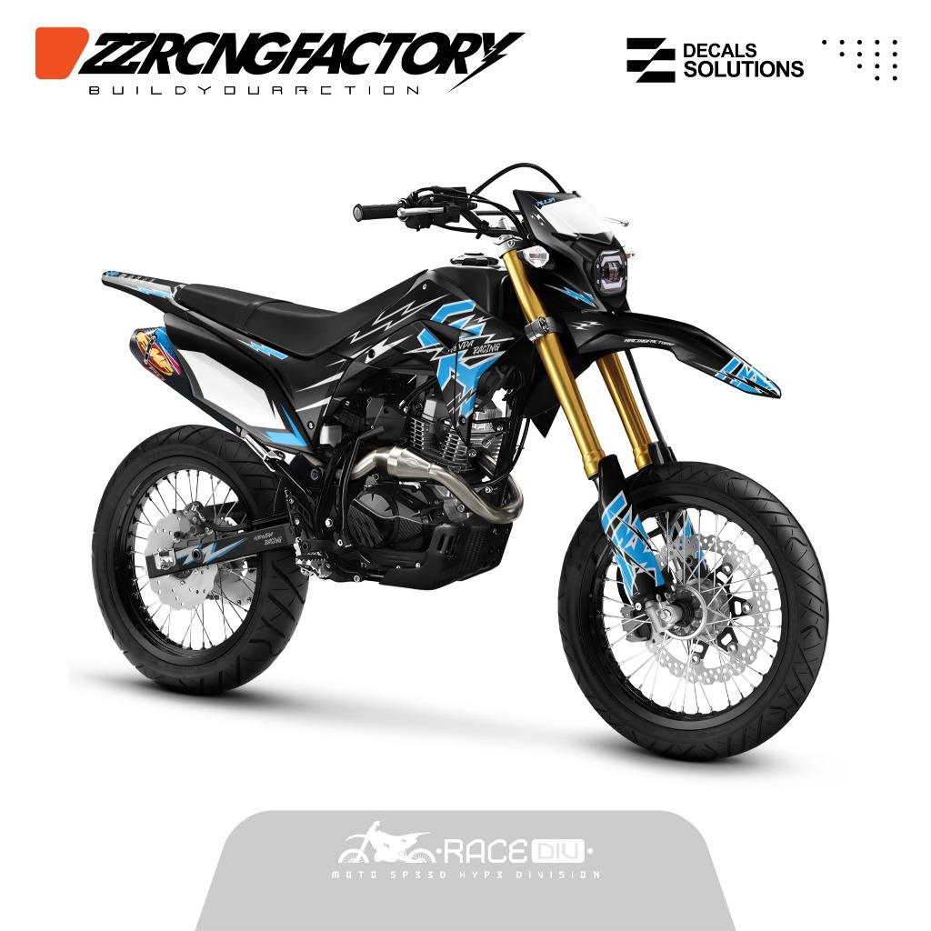 DECAL CRF 150L/D-TRACKER/KLX BF/GORDONS/WR 155 FULL BODY COSTUM