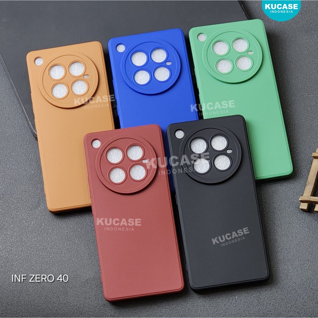 Case Infinix Zero 40 Case Pro Kamera Warna softcase Macaron Infinix Zero 40