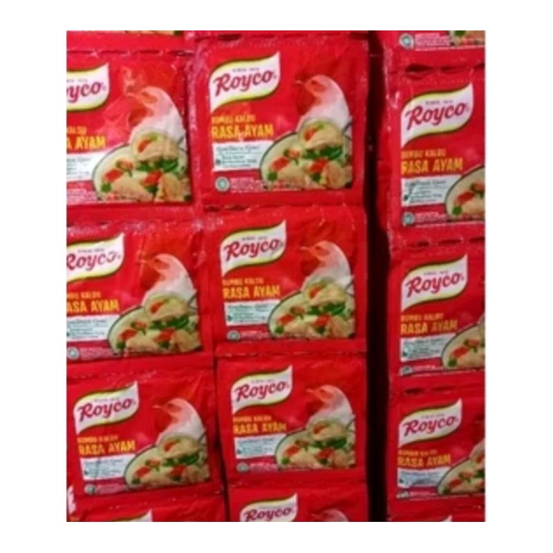 

Royco Ayam/Sapi 500 saset isi 12pc / 1 renceng