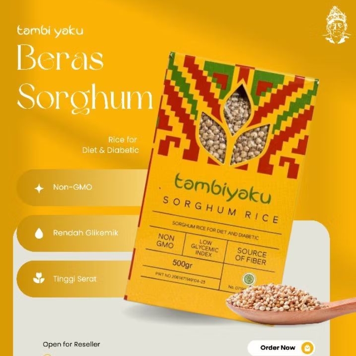 

Beras Sorghum - Tambiyaku Low GI, Non GMO