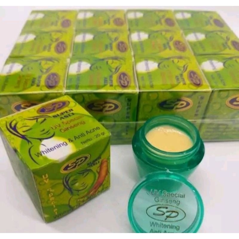 12pcs cream sp uv ginseng whitening