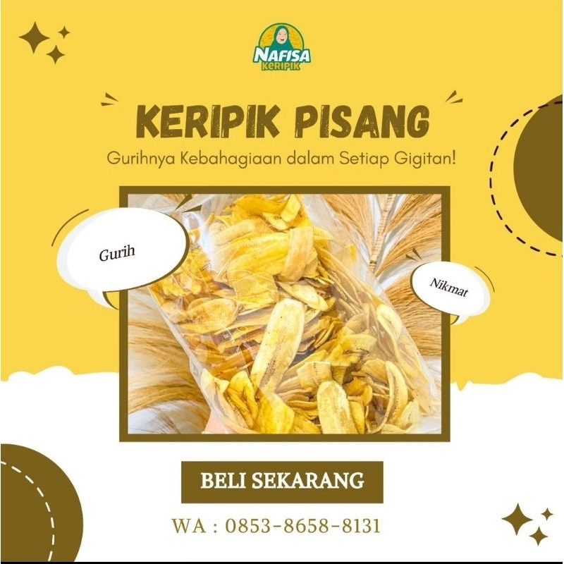 

Keripik Pisang Manis