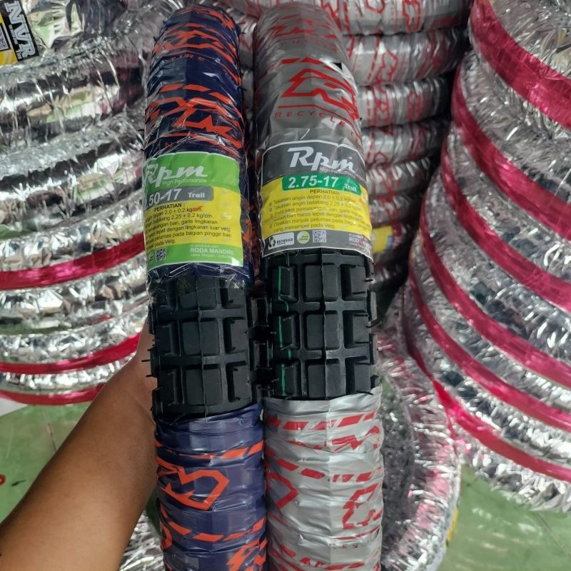 Ban Motor Luar Trail Supra Smash Vega Jupiter Ring17 & Ring 14