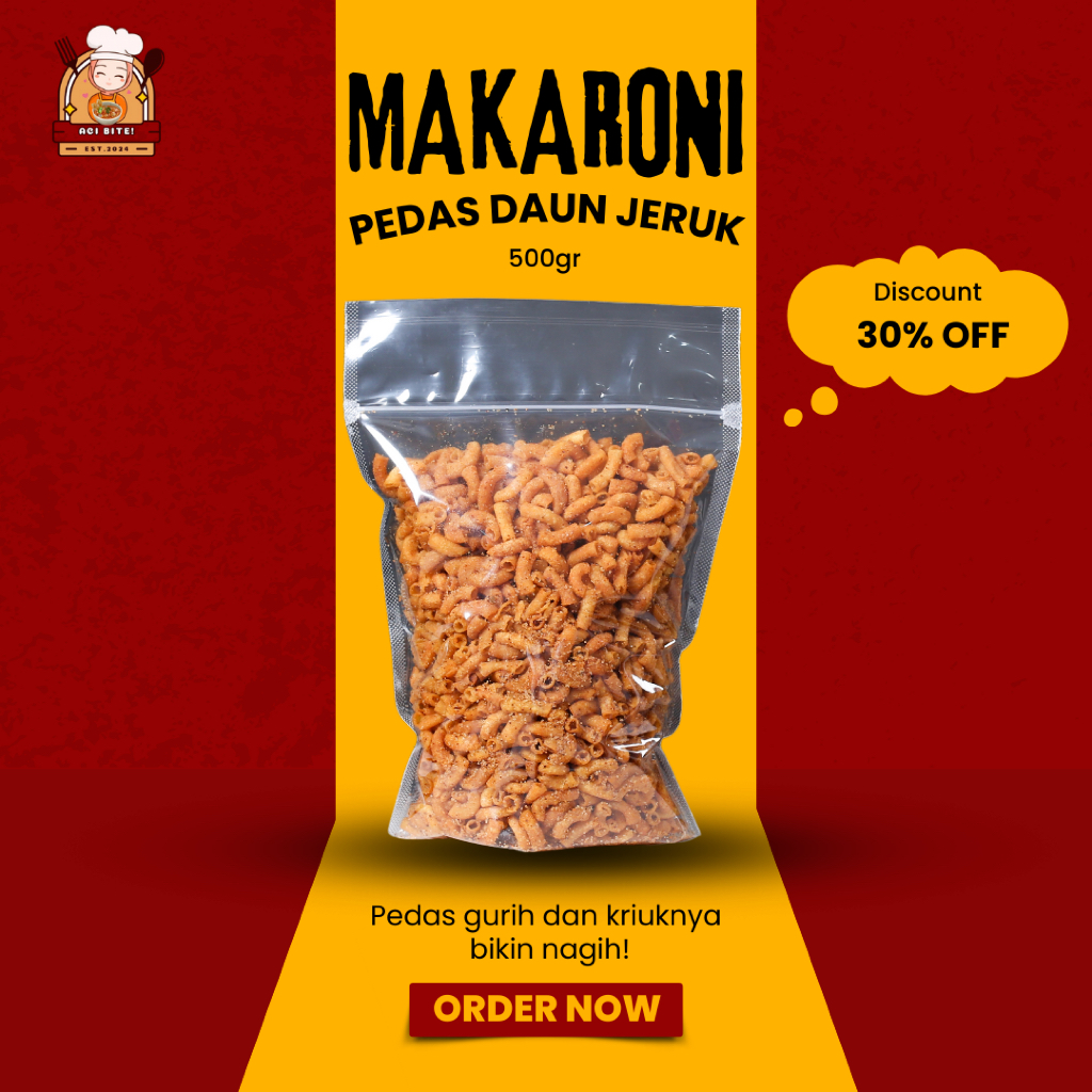 

Makaroni Renyah by Aci Bite 500gr