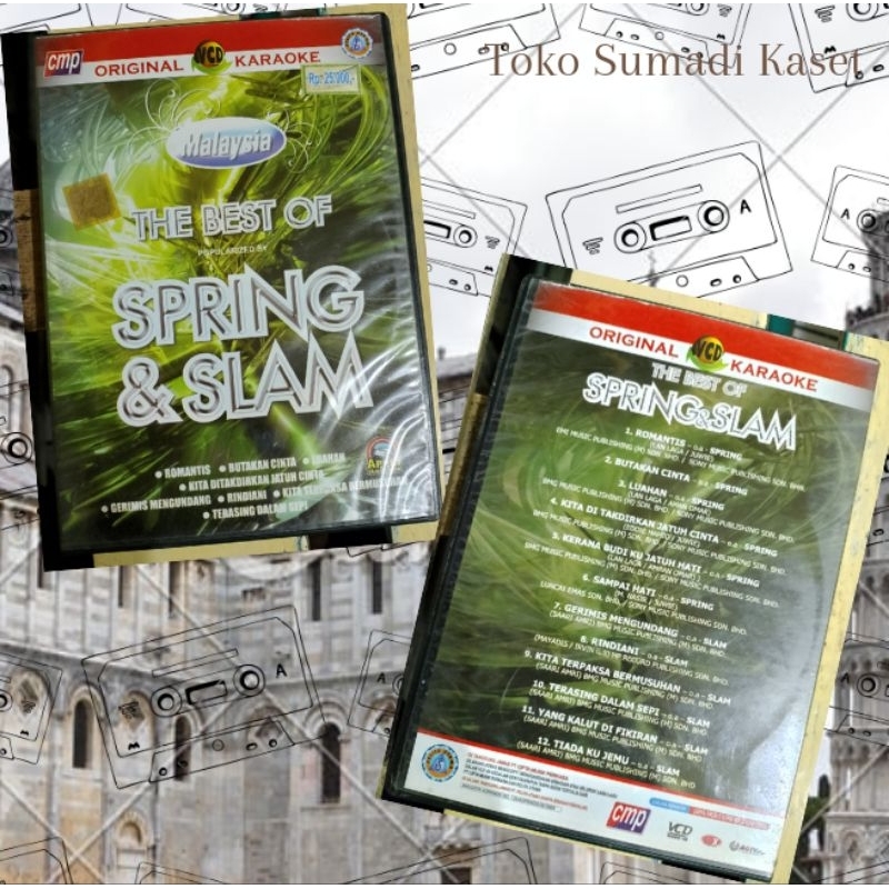 vcd lagu Malaysia The best of spring vs slam produksi pelita utama