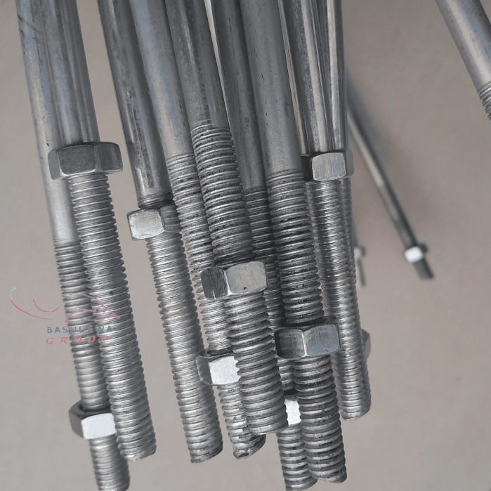 GALVANIS U BOLT 3/8" X 8" / KLEM U BOLT 8 INCH + 2 MUR
