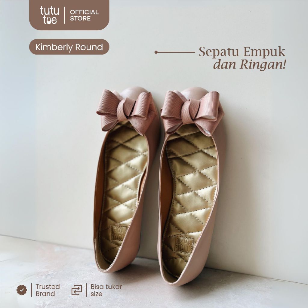 Tutu Toe - Kimberly Round Flat Shoes