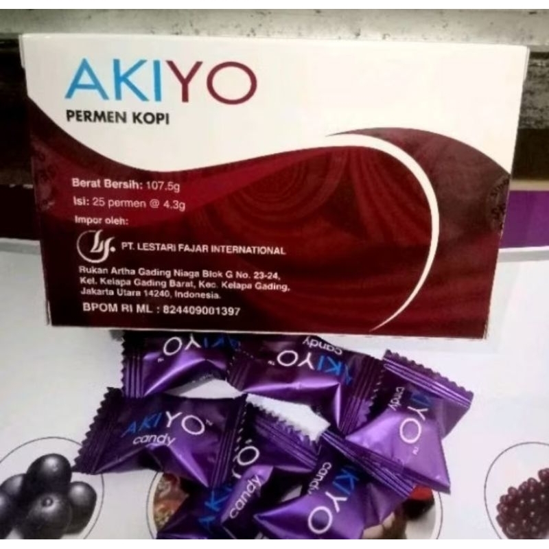 Permen Kopi Akiyo candy Akiyo Ginseng