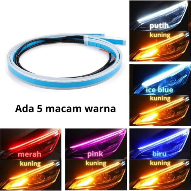 Lampu Alis Running 2 Mode Welcome dan Running