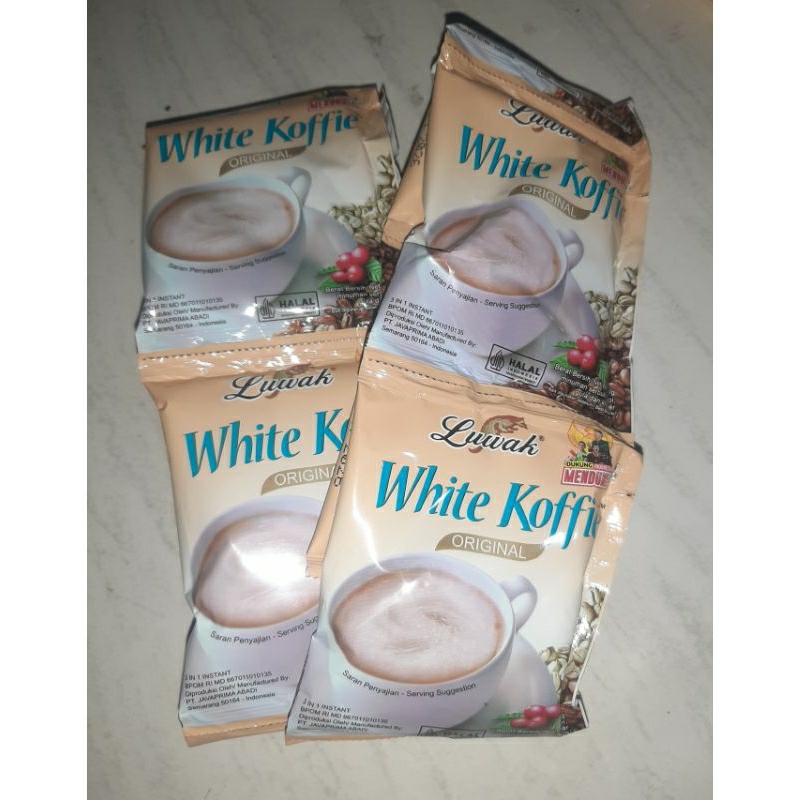 

Luwak White Koffie renceng