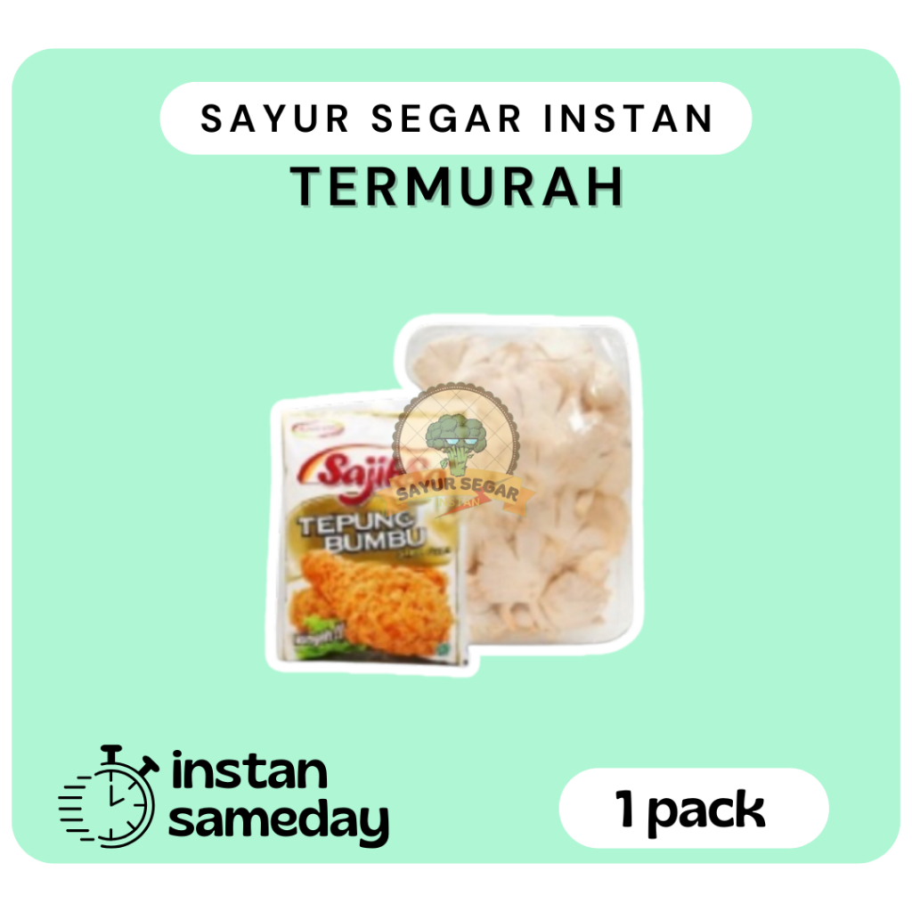 

Jamur Krispi/Paket Jamur Crispy - Sayur Segar Instan