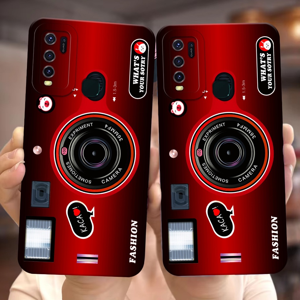 Case Hp Vivo 1938 - Casing Hp Vivo 1938 Motif Camera - Case Procamera - Softcase Hp Vivo 1938 - Soft