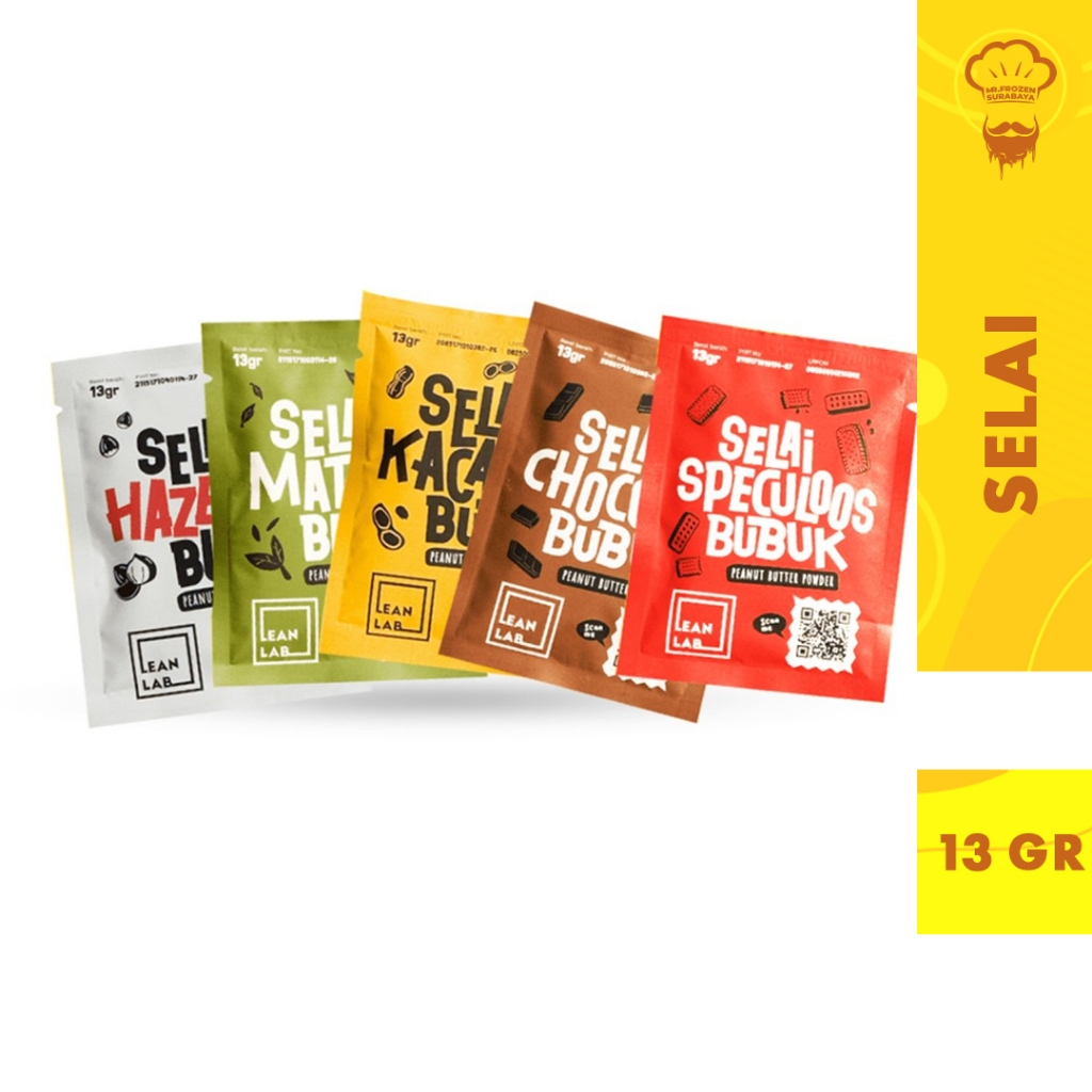 

Lean Lab - Selai Bubuk (Low Fat) Aneka Rasa Matcha Chocolate Hazelnut Peanut Butter Powder