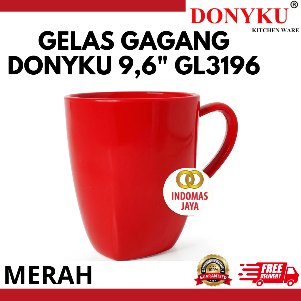 Gelas Melamin - Cangkir Melamin - Gelas Melamine - Mug Cangkir - Gelas Mug - Mug Melamin - GL3196 ME