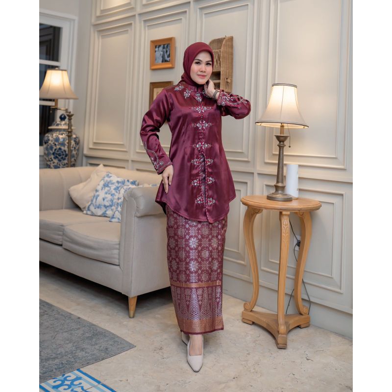 ZAIN_ ATASAN KEBAYA PESTA MODEL TERBARU PAYET MEWAH / KEBAYA WISUDA MODERN