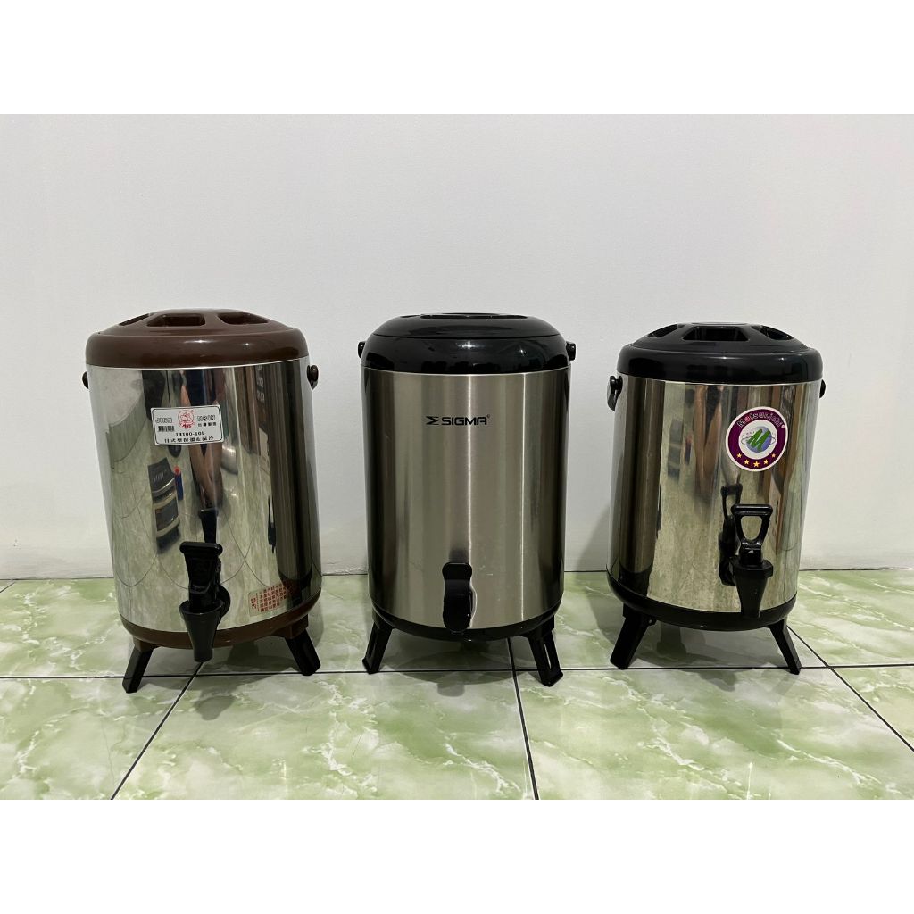 Dispenser Termos Air Stainless steel Tahan Panas dan Dingin (Second) Made by Taiwan