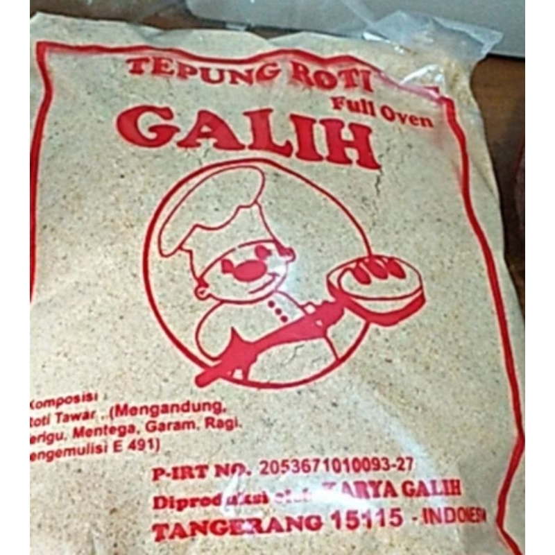 

Tepung roti galih kemasan 1kg