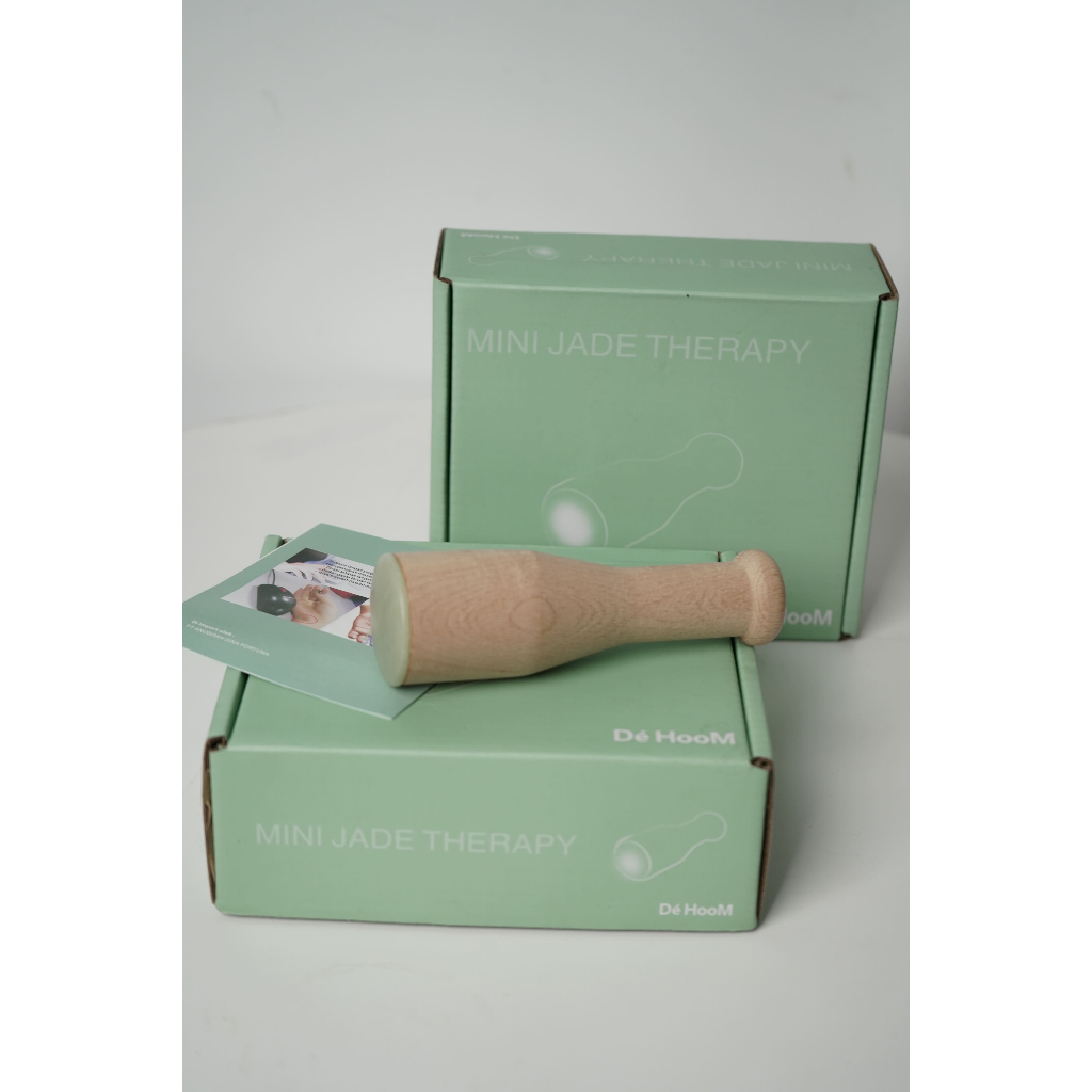 De HooM Mini Jade Therapy - Alat Terapi Batu Giok Portable