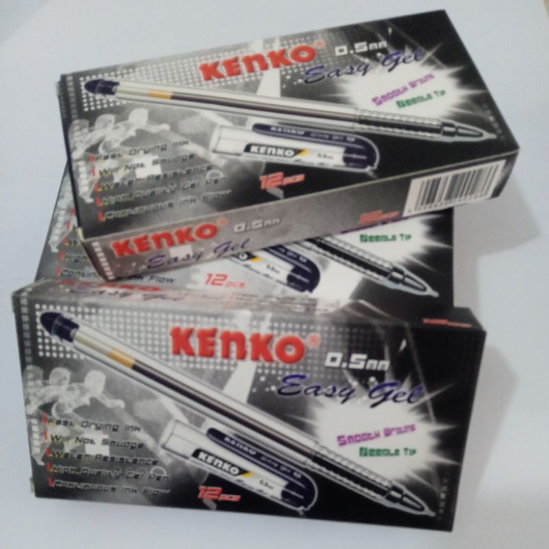 

Pena Tinta Kenko Easy Gel Per Pak