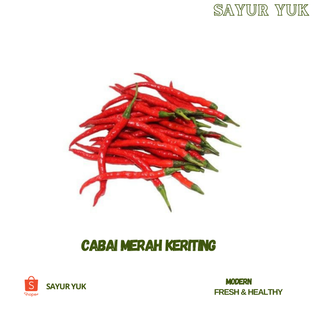 

Cabai Merah Keriting [100 gr]