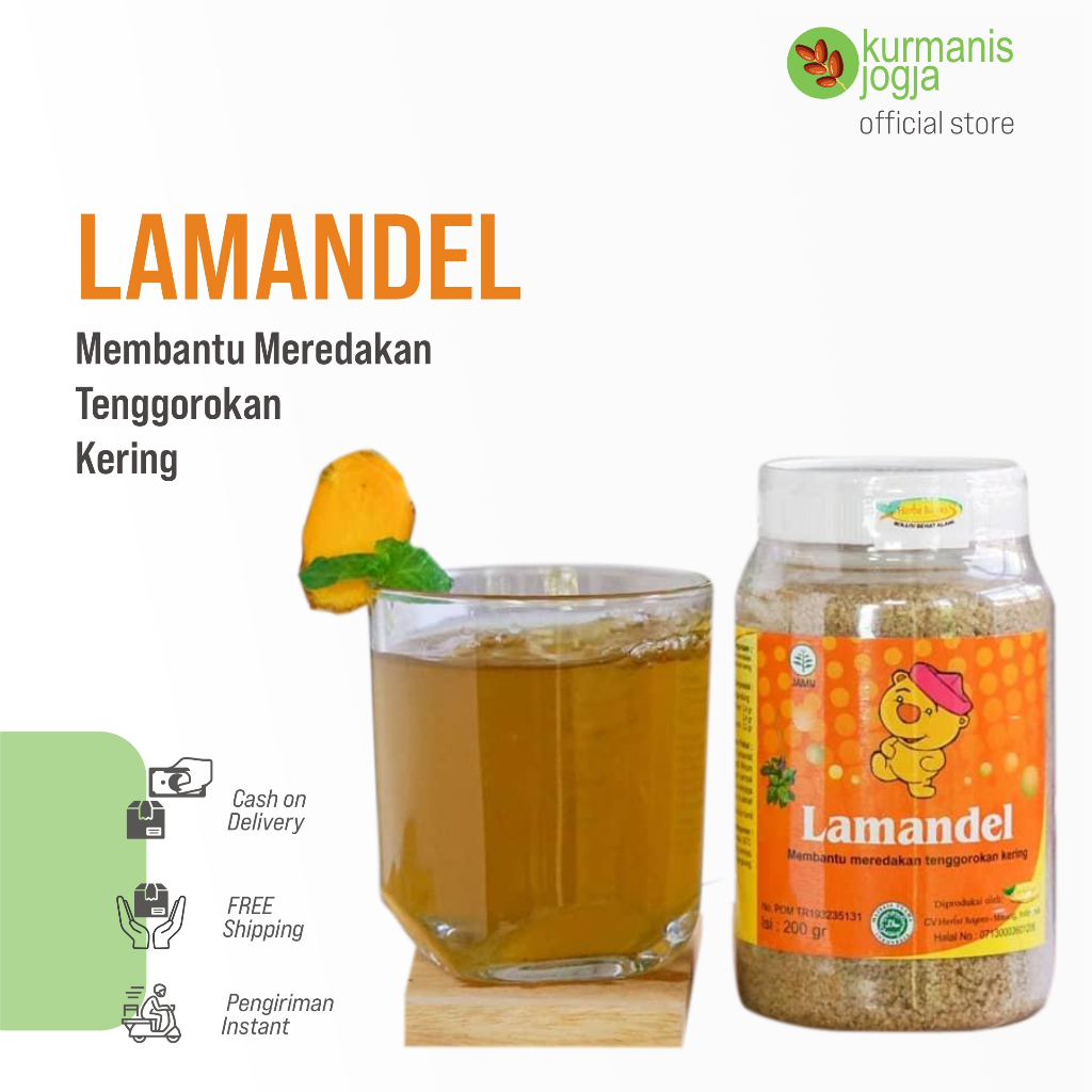 

Lamandel Botol Obat Herbal Membantu Mengatasi Amandel Radang Tenggorokan Kering