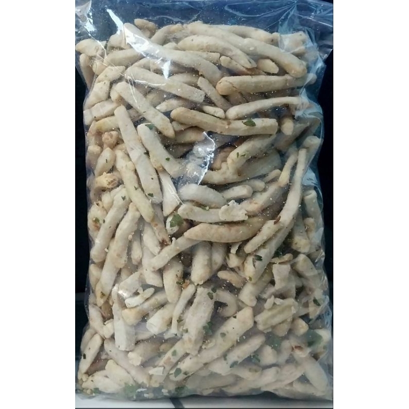 

500 gram basreng stik viral rasa original daun jeruk terenak asin gurih renyah