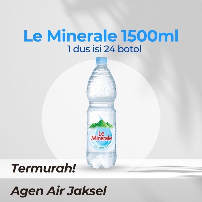 

Air Minum Le Minerale 1500ml dus