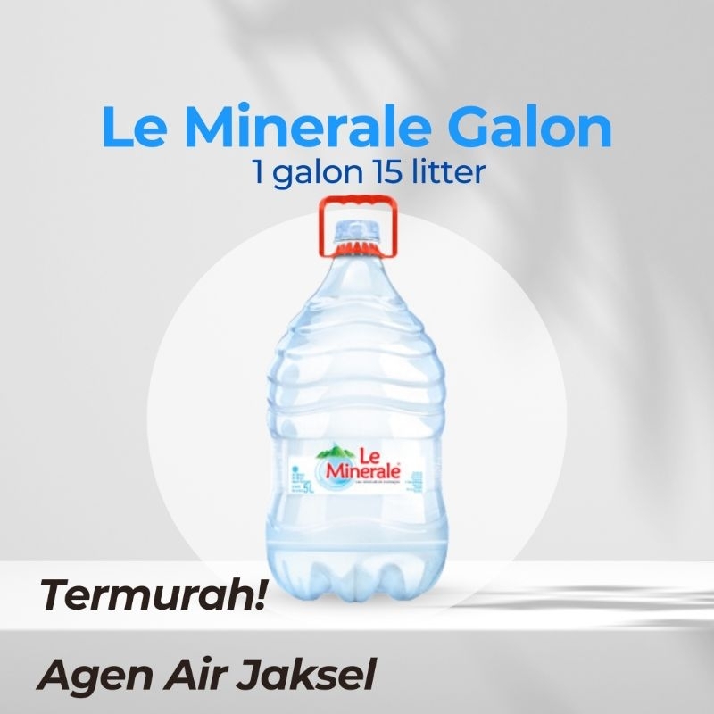 

Le Minerale Galon 15l