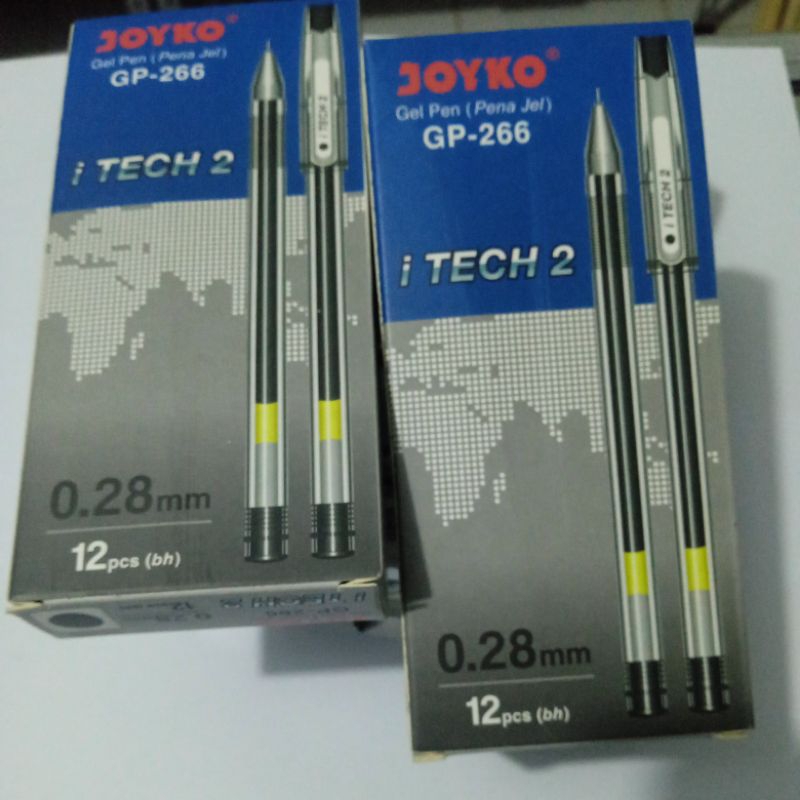 

Pena i Tech 2 JOYKO GP-266/ Pena Tipis per Pak 12 pcs