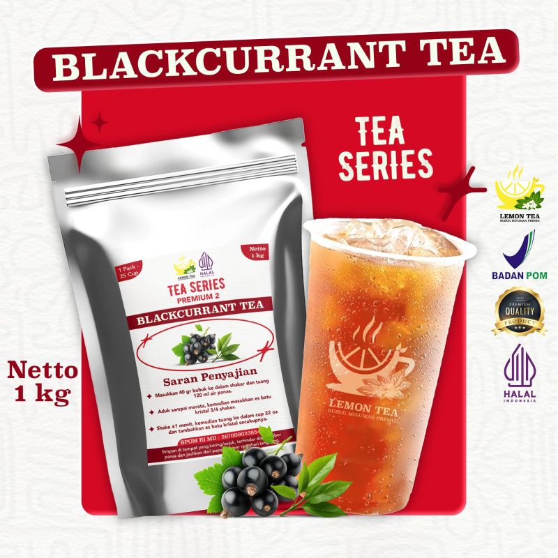 

Minuman Bubuk BLACKCURRANT TEA 1000gr