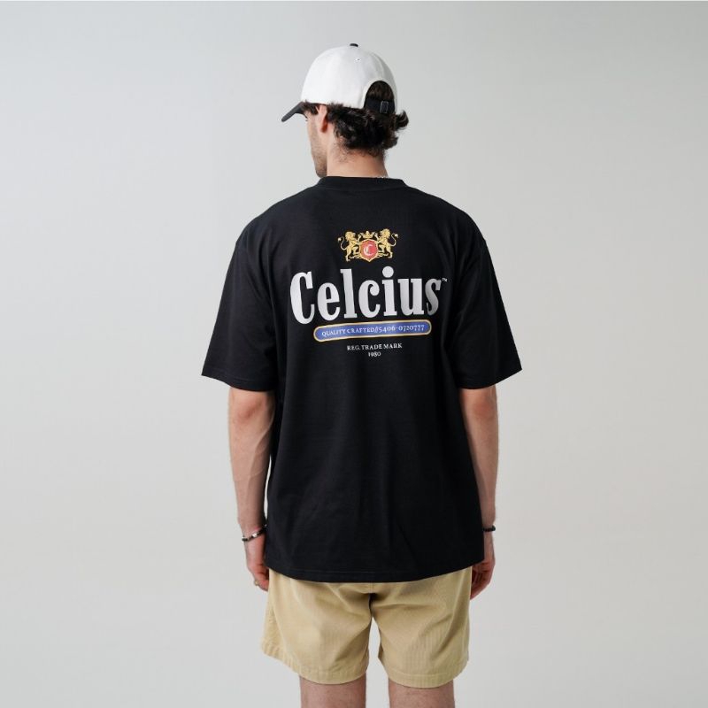 [HOT][COD] KAOS CELCIUS KING MUSTANG HITAM PRIA/WANITA