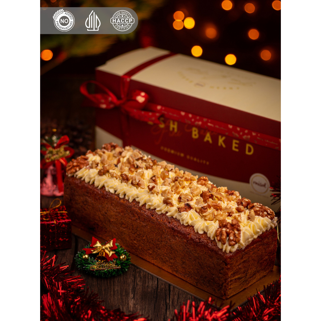 

Carrot Cake with Walnut Cream Cheese frosting MISOL (GRAB GOSEND only)