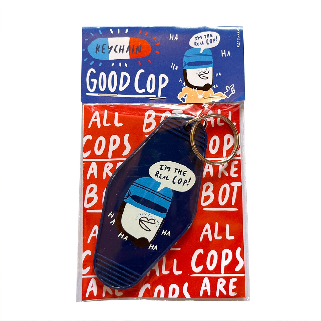 GOOD COP MOTEL KEYCHAIN / GANTUNGAN KUNCI