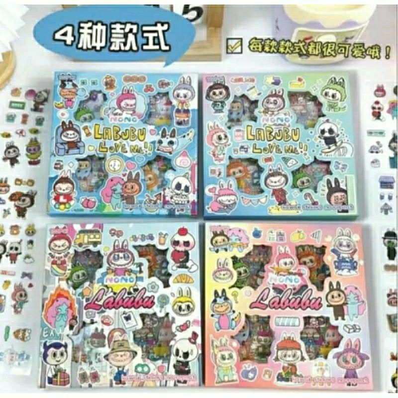 

Stiker Labubu / Stiker Mixue, stiker Momo / Stiker Viral