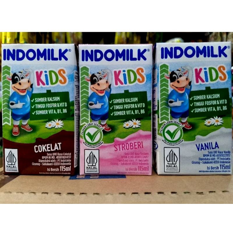

Indomilk kids 115ml 3 kotak