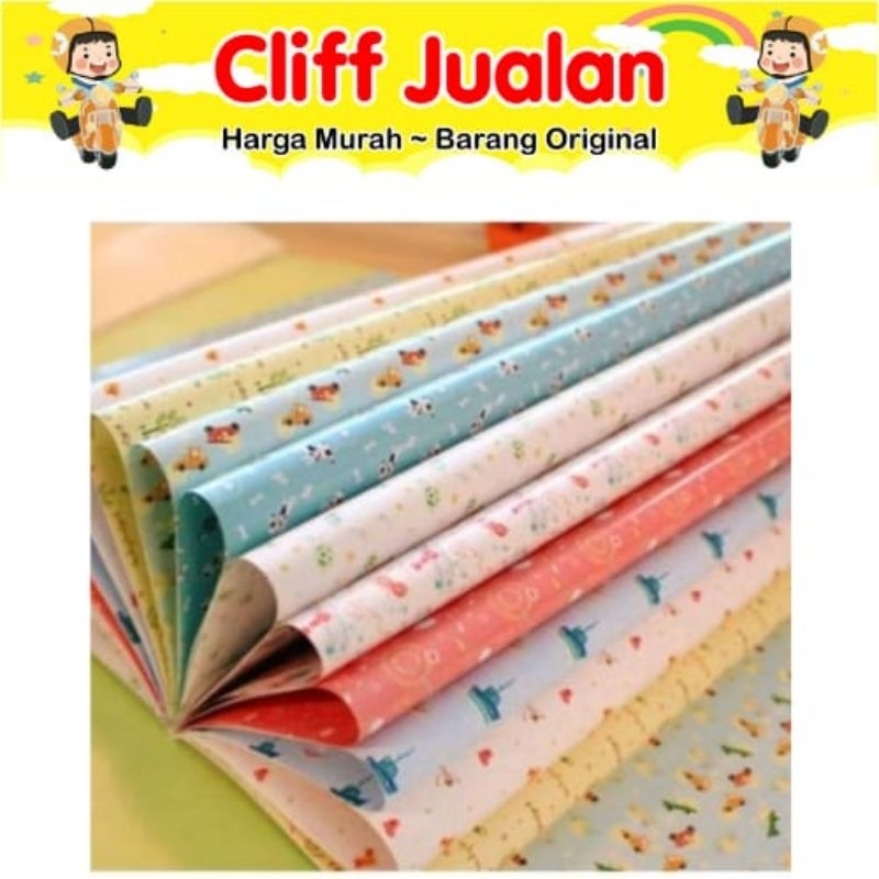 

CLIFF JUALAN KERTAS KADO LUCU MOITF BUAT BUNGKUS HADIAH