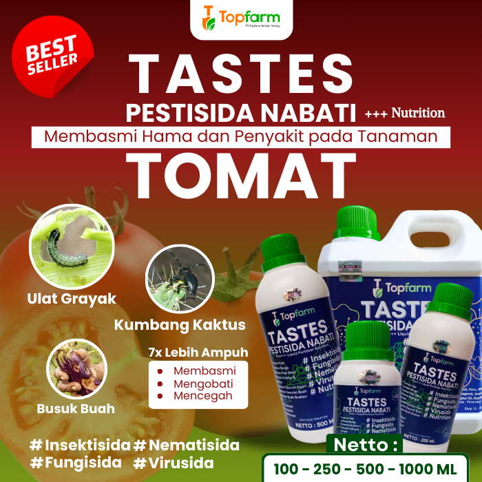 Obat Hama Untuk Tanaman Tomat / Obat Semprot Hama Daun Tomat / Obat Hama Ulat Tomat / Obat Hama Tana