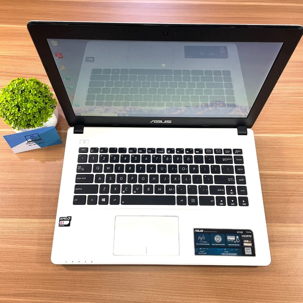 ASUS X452E AMD E1 RAM 4 GB SSD 128 GB + HDD 500 GB |SECOND/BEKAS
