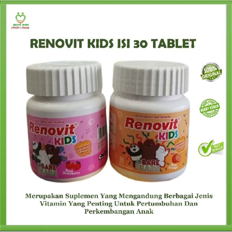 Renovit Kids @30 tablet kunyah